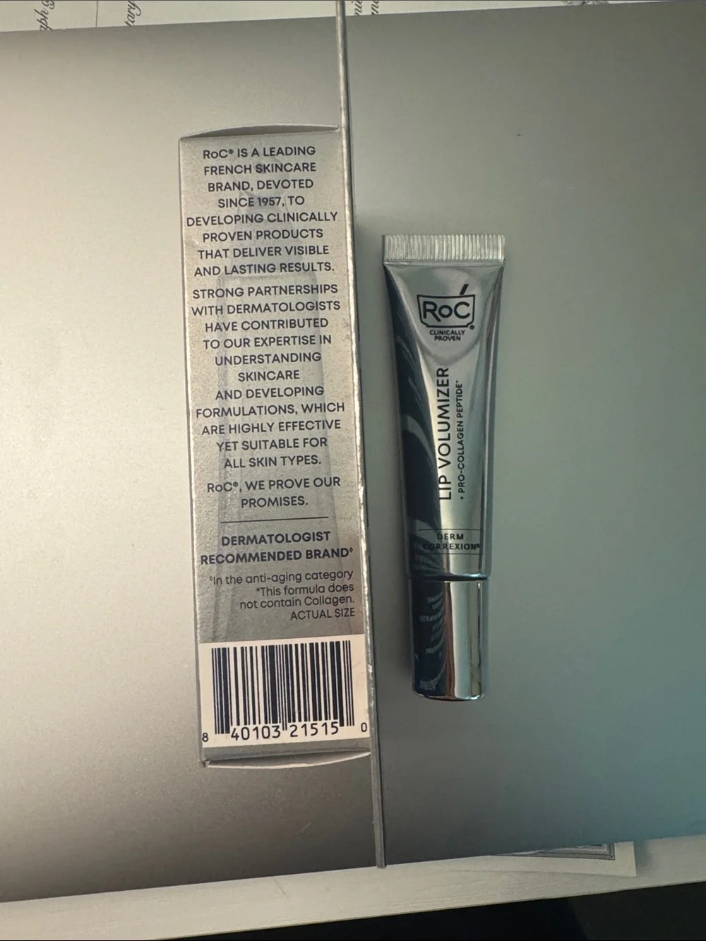 RoC Lip Volumizer - Silver Hyaluronic Lip Plumping Treatment